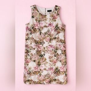 Lane Bryant Floral Print Lace Overlay Sleeveless Dress Size 28